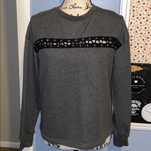 Gray Bleuh Ciel Sweater